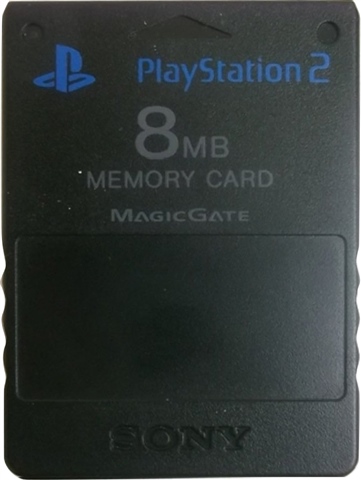 memory card of ps2