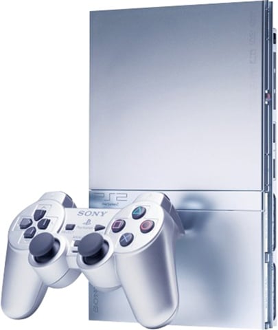 Playstation 2 Slimline Console, Silver 