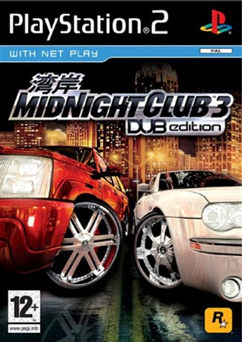 Midnight Club 3: DUB Edition Remix 💿 Rockstar Games 🎮 2006 (PS2, Xbo