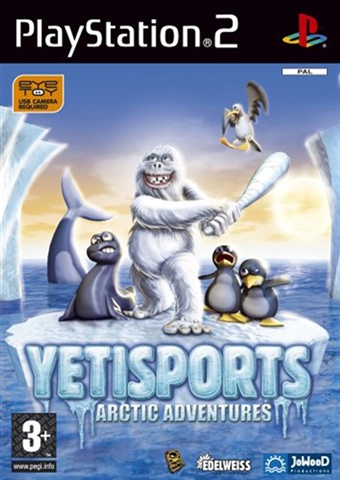 Jeu Yetisports Arctic Adventures Complet Pour PlayStation 2 (PS2) - Version Française - État Très Bon, Rare - Jeu D'action/aventure
