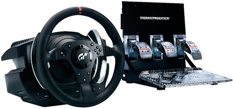 The Thrustmaster T500 RS steering wheel