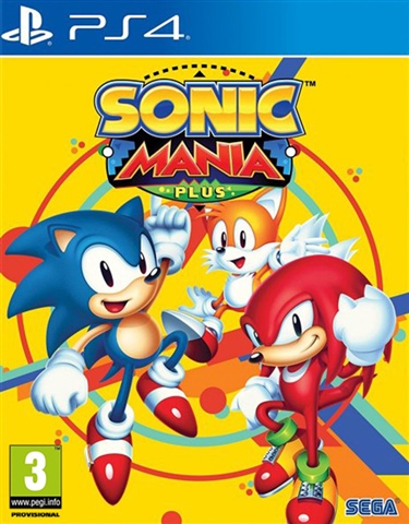 Sonic Mania Plus Cover