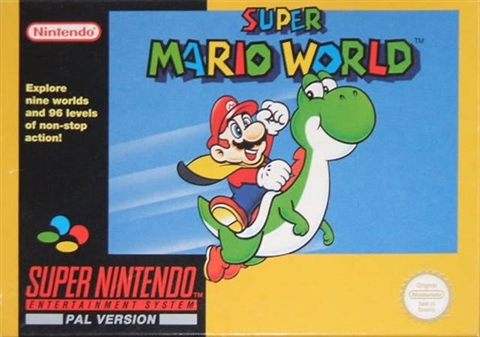 Super Mario World Super Nintendo SNES Game For Sale