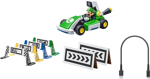 Mario Kart Live: Home Circuit- Luigi, w/4x Gates, 2x Arrows & USB C Cable -  CeX (UK): - Buy, Sell, Donate