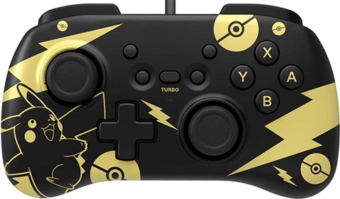 HORI Nintendo Switch HORIPAD Mini Pokemon Pikachu Black Gold