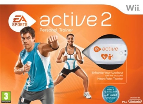 NINTENDO WII EA SPORTS ACTIVE PERSONAL TRAINER +thigh strap w/ controller  pocket $22.50 - PicClick AU