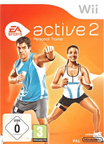 EA ACTIVE PERSONAL Trainer Leg Belt, Resistance band & Game Nintendo Wii  £3.95 - PicClick UK