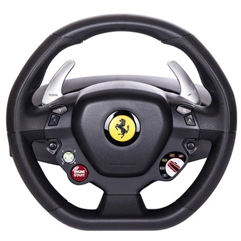 Informeer Briljant Grap Thrustmaster Ferrari F458 Wheel & Pedals (Xbox 360/PC) - CeX (UK): - Buy,  Sell, Donate
