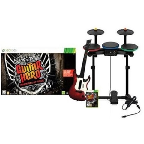 Activision Wireless Drum Kit For Guitar Hero: Warriors Of Rock / Band Hero - Xbox 360 & PS3 (OEM, New In Box)