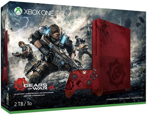 gears of war xbox one x console