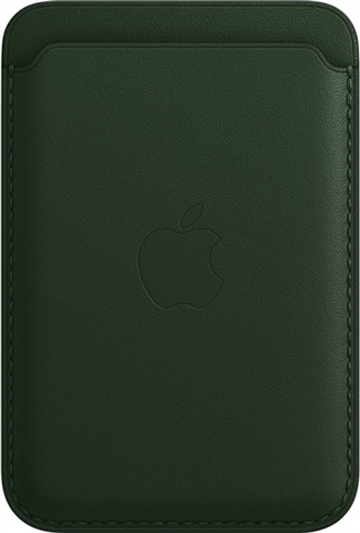 Apple Leather Wallet For Magsafe (for iPhone) - Sequoia Green