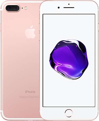 南】18013 iPhone 7 Plus ピンク 128GB SIMロックあり docomo 箱 