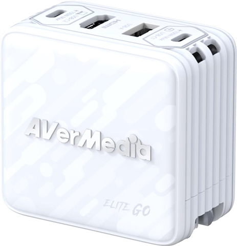 AVerMedia (GC313Pro) 4K60 HDMI Wall Charger/Video recorder - White, A ...