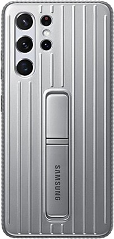 Samsung Galaxy S21 Ultra 5G Protective Standing Cover Light Grey - Main Image