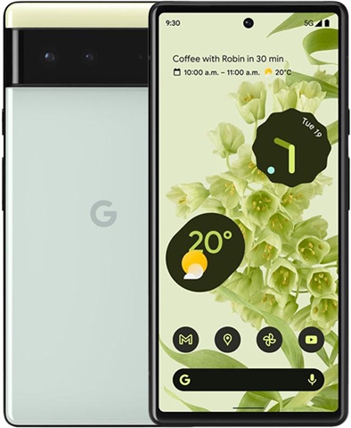 安い好評Google Pixel 6 Sorta Seafoam x 2台 スマートフォン本体