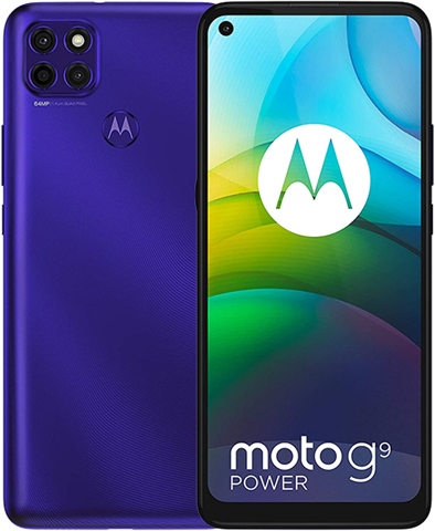 Motorola Moto G9 Power Dual Sim 128GB Electric Violet, Unlocked C - CeX ...