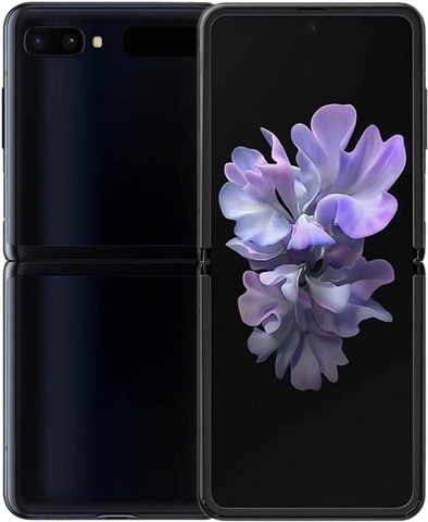 galaxy z flip mirror black