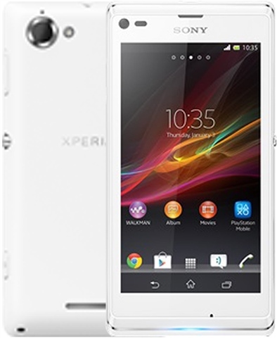 sony xperia l white