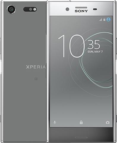moex Chaîne de téléphone Portable Compatible avec Sony Xperia XZ Premium, Coque avec Sangle réglable en Gris