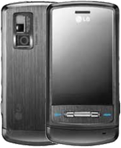 LG Shine KE970 Silver Grey Unlocked Slider Mobile Phone - Good Condition