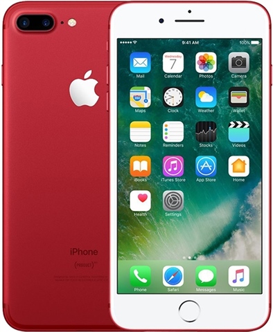 Iphone 7 plus red 256gb