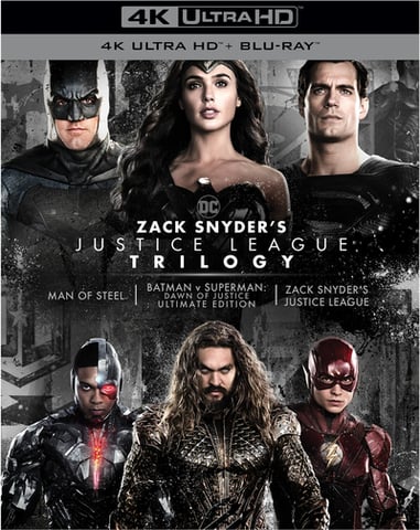 Justice League Trilogy Ultimate Coll Ed (15) 4K UHD+BR (8 Disc+9 ...