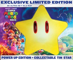 Super Mario Movie, The (PG) 2023 4K UHD+BR Star Tin CeX