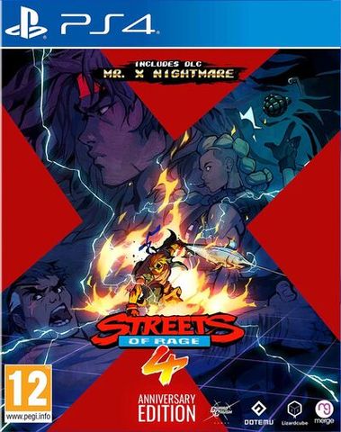 Sony Playstation Streets Of Rage Ps4 Psn Streets Of Rage