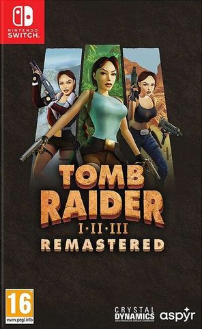 CRKD Nitro Deck+/Plus Tomb Raider I-III Remastered CeX (UK